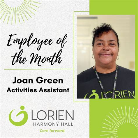 #employeeofthemonth #careforward #assistedliving #activities | Lorien ...