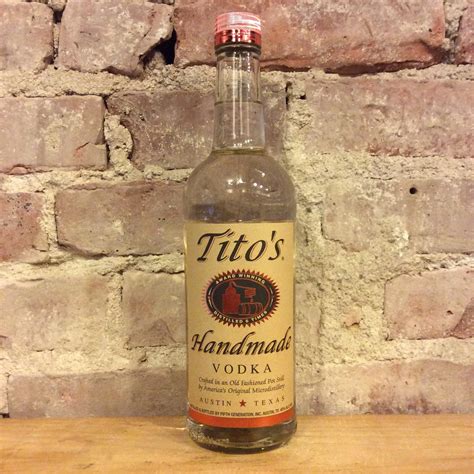 Tito's Handmade Vodka Alcohol Content: What You Need to Know