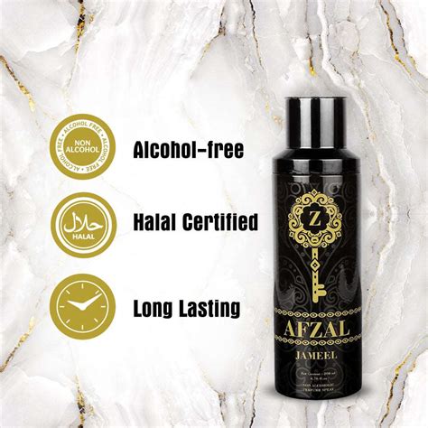 Buy Afzal Jameel Deodorant Body Spray for Men and Women | 200ml – Lyla ...