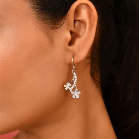 Buy Silver Earrings Online in India | Real 925 Hallmark Silver Earrings ...