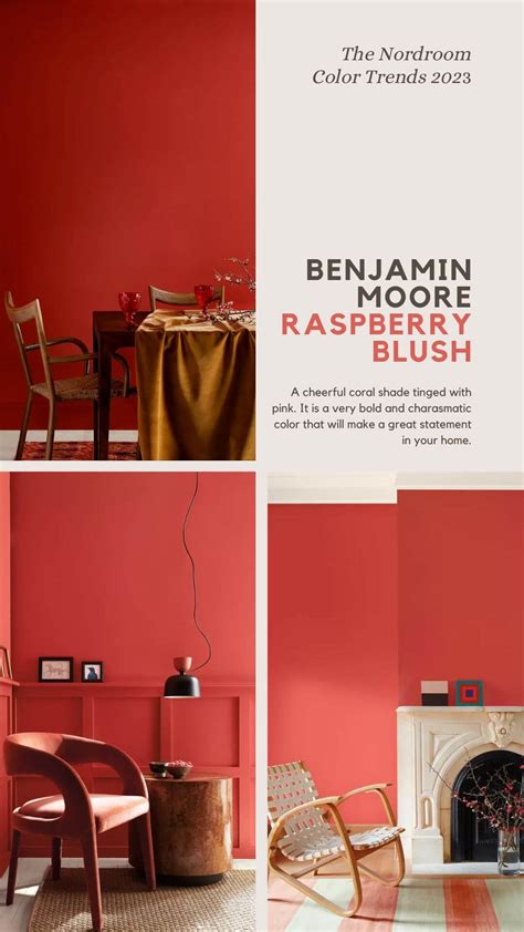 Benjamin Moore Color of the Year 2023: Raspberry Blush - The Nordroom