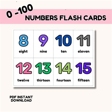 Numbers Cards 的图像结果