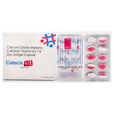 Calacis K27 Softgel Capsules Cista Medicorp