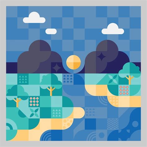 Image result for Flat Vector Illustration Pattern