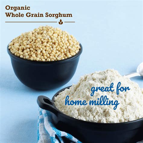 Buy Organic Whole Grain Sorghum - 25 lbs Online Nepal | Ubuy