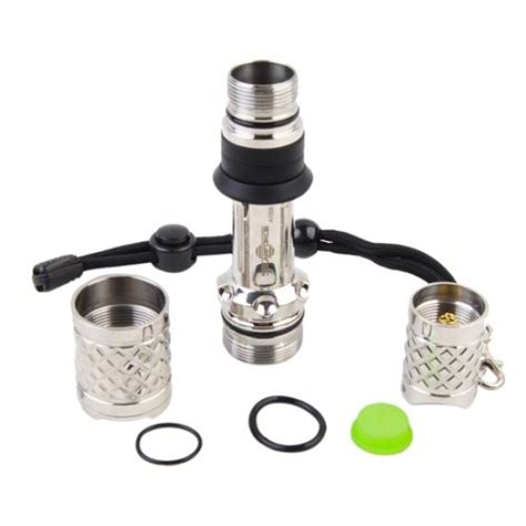 Solarforce L2T Stainless Steel Special Editon - DIY LED Flashlight Body ...