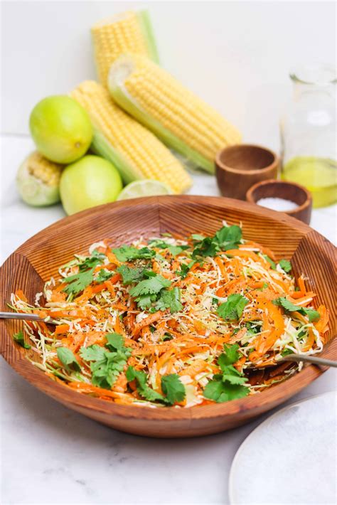Mexican Coleslaw with Cilantro Lime Dressing - About a Mom