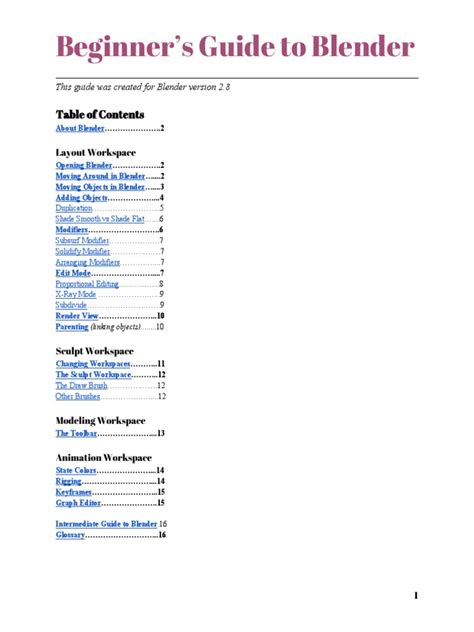 Image result for Blender 2.8 PDF Tutorials