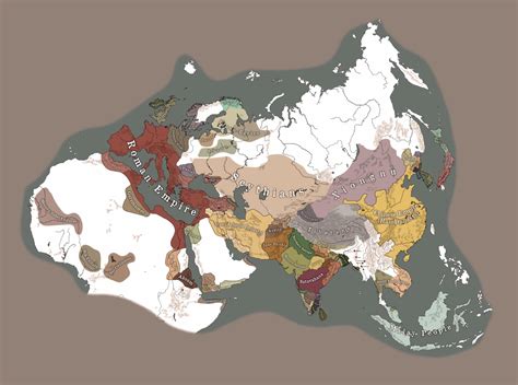 Map : Some of the empires of the world at the time of Jesus’ crucifixion. - Infographic.tv ...