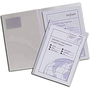 Snopake Twin File Folder 5 Files for Loose Paper Document 2 Internal ...