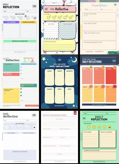 Free Reflection Journal Templates to Download