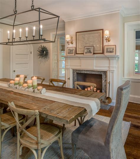 dining room fireplace
