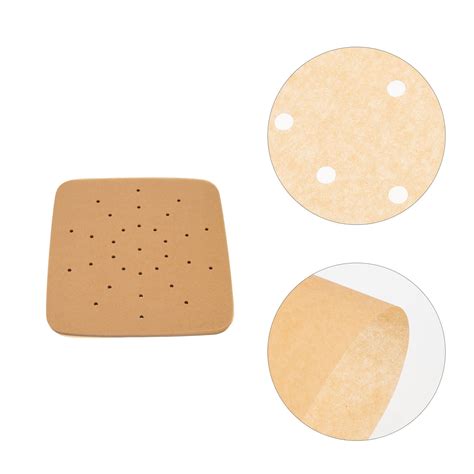 CRILSTYLEO 200 Sheets Air Fryer Parchment Paper Heat-resistant Oil ...