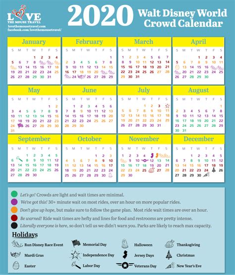 Dollywood Crowd Calendar 2026 - Free Printable Calendar