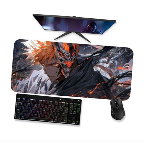 Mouse pad BLEACH - ICHIGO KUROSAKI 1 - Mousepad Gamer 90x40 80x40 60x40 ...