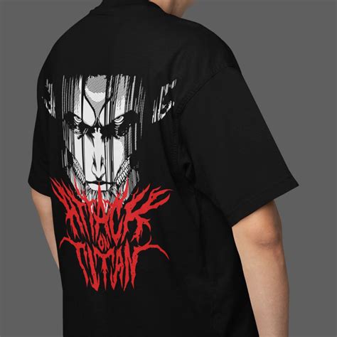 ATTACK ON TITAN Oversized T-SHIRT – ANIME ADDA