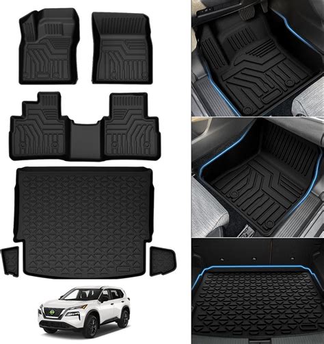 Amazon.com: Mixsuper Liner Custom Floor Mats and Cargo Liner Set for ...