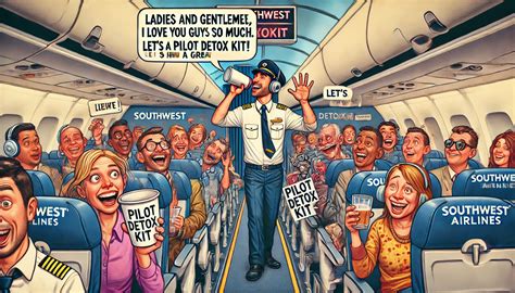 Southwest Pilot Arrested for DUI in the Cockpit - Bohiney News - Satire