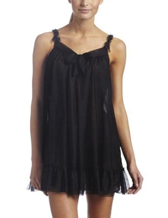 Buy Betsey Johnson Womens Double Layer Tricot Slip Baby-Doll Dress ...