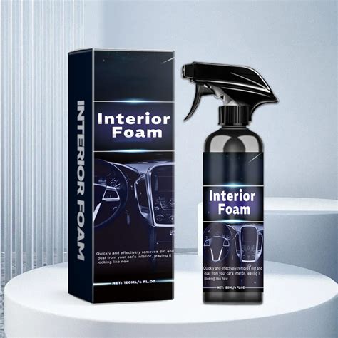 Byujiro Interior Car Cleaner Car Interior Cleaning Agent Maintenance Stain Removal Foam ...
