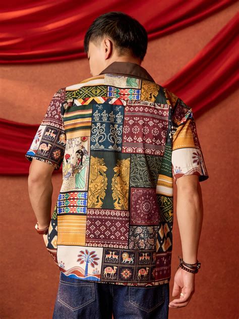 Indian Legacy Zipper Shirt | Heritage Style | MyDesignation