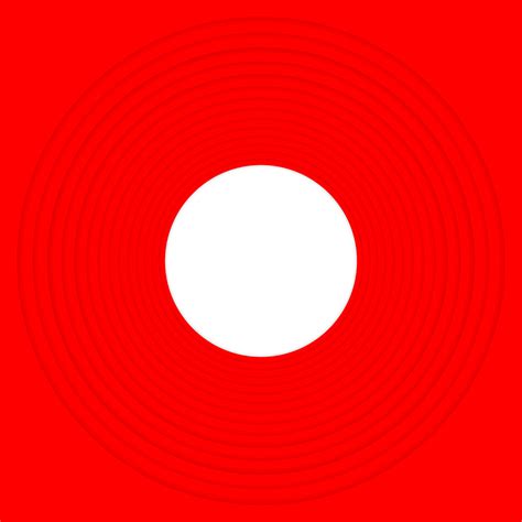 Background Paper Cut Red circles Punched circles in the middle layer ...