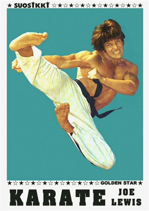 KARATE . Joe Lewis | Боевые искусства, Каратэ, Плакаты фильмов