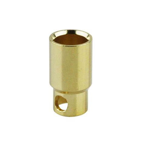 8mm Gold Plated Bullet Connector Female buy online at Best Price and ...