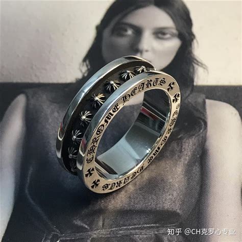 Chromehearts 克罗心 大卷轴开口戒指