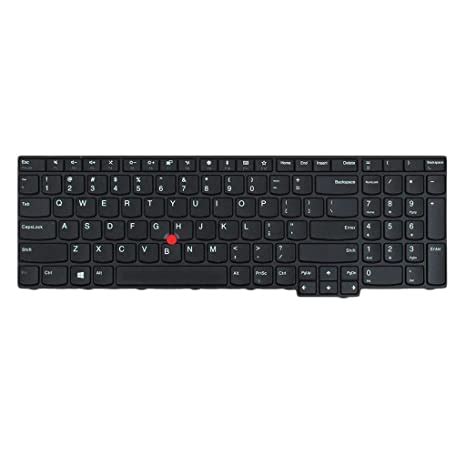for Lenovo Thinkpad E570 E575 E570C Replacement English Keyboard Black ...