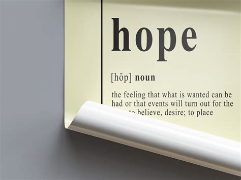 Image result for Hope Definition