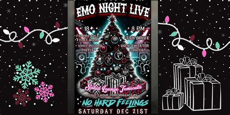 Emo Night Live: No Hard Feelings at Salud Lounge (Temecula), Salud ...