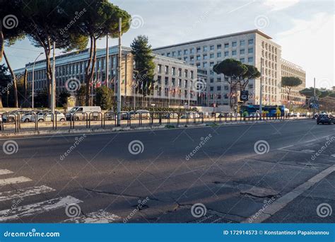 The FAO Headquarters in Rome, Italy Editorial Stock Photo - Image of defeat, nations: 172914573