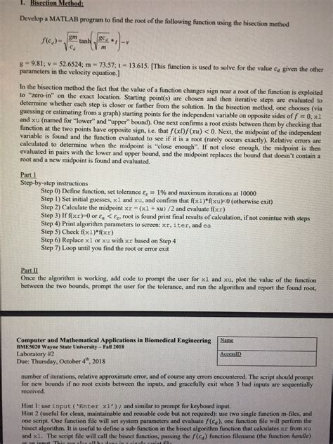 Image result for MATLAB Bisection Method Root-Finding