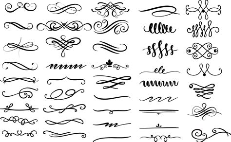 43 X Elegant Text Dividersprintable Text Dividersdigital - Etsy UK