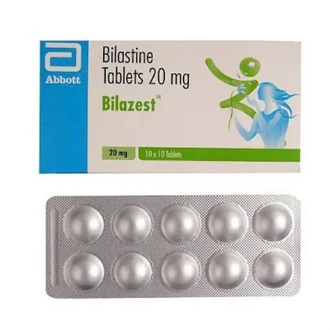Pharmaceutical Medicine Tablets - Bilastine Tablets 20 Mg Trader ...