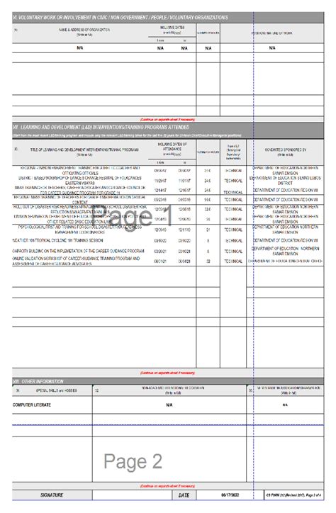 PDS Page 3 - Work Experience Insights and Reflections - Studocu