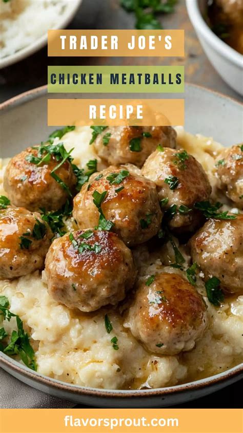 Trader Joe's Chicken Meatballs Recipe – Flavor Sprout