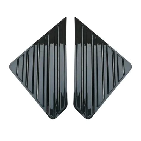 Quarter Window Louver for Thar Roxx - Black and Carbon