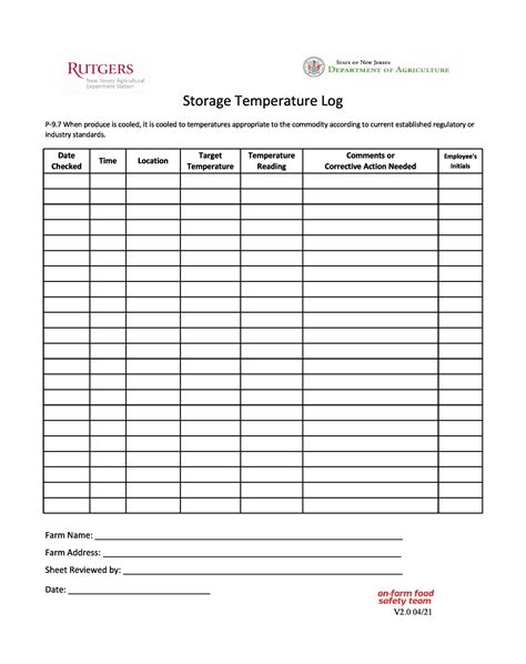 Thermometer Calibration Log Haccp at Molly Paton blog