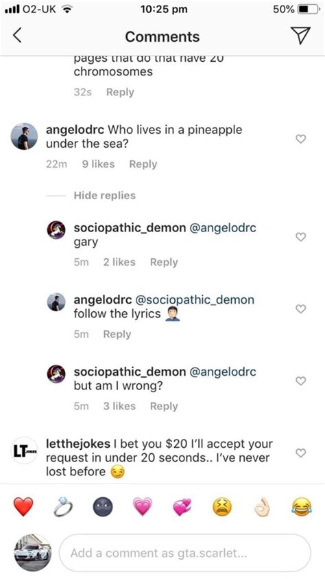 Image result for Comment Section in Insta Backing Information