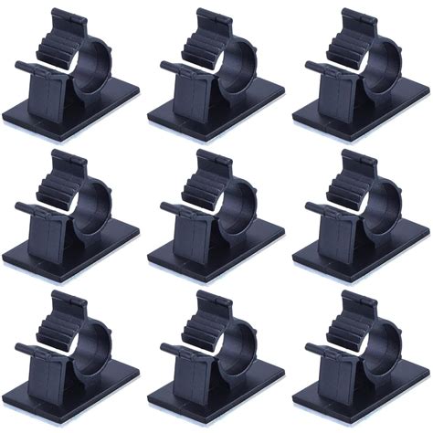 Cord Holder Clips 0.4 Inch Viaky 30-Pack Adjustable Cable Clips - Self ...