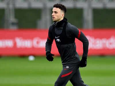 Liverpool forward Diogo Jota returns to training after knee injury ...