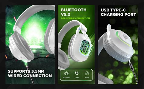 SpinBot Ranger HX300 Wireless Bluetooth Over The Ear Headphones with up ...