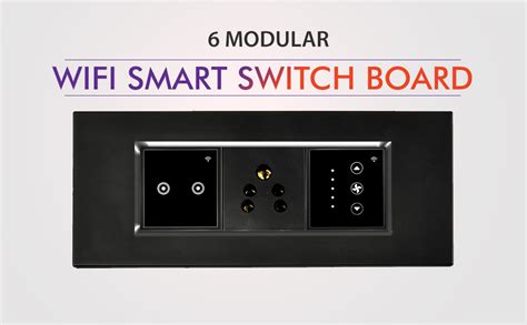 L&G 6M Smart Switch Board | 1 Switch, 1 Fan Regulator, 1 Socket ...