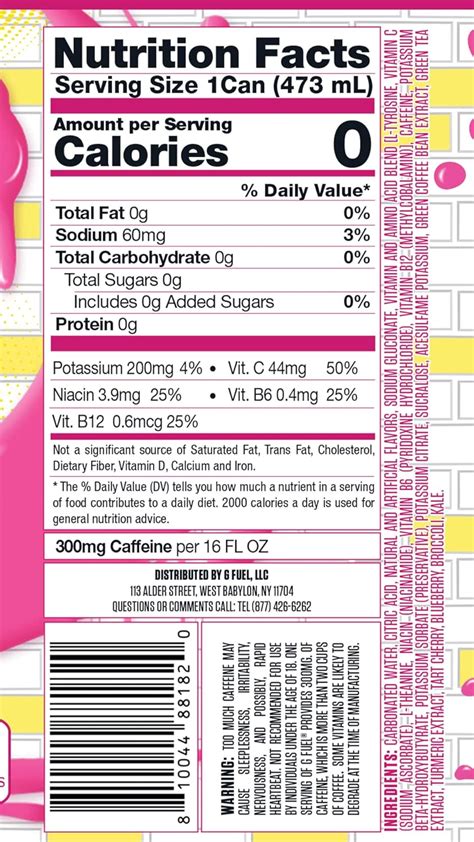 GFuel G Fuel Pink Drip Energy Drink, Sugar Free, Healthy India | Ubuy