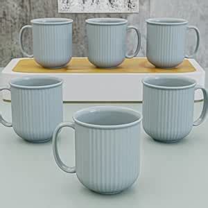 The Earth Store Grey Fringe Coffee Mug 350ML | Ceramic Tea Mug ...