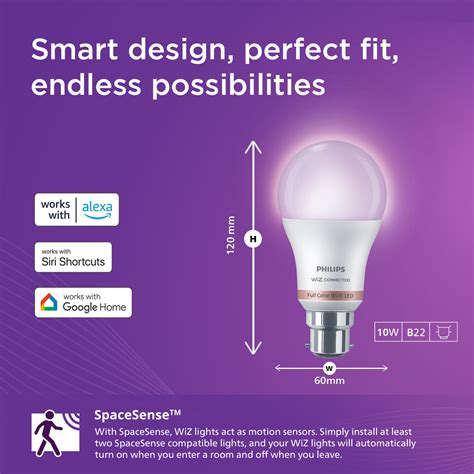 Philips WiZ Smart LED Bulbs (FULL COLOR Wi-Fi Series) – Philips ...