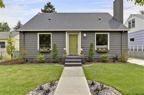 1950s house exterior