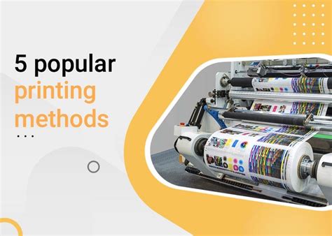 Image result for Printing Methods